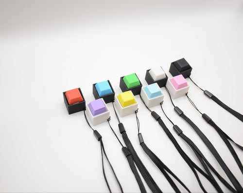 1 Key Keyboard Fidget Keychain — Custom Switch & Color